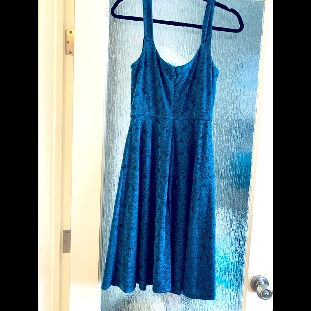 Le Chateau Blue Dress (size small)